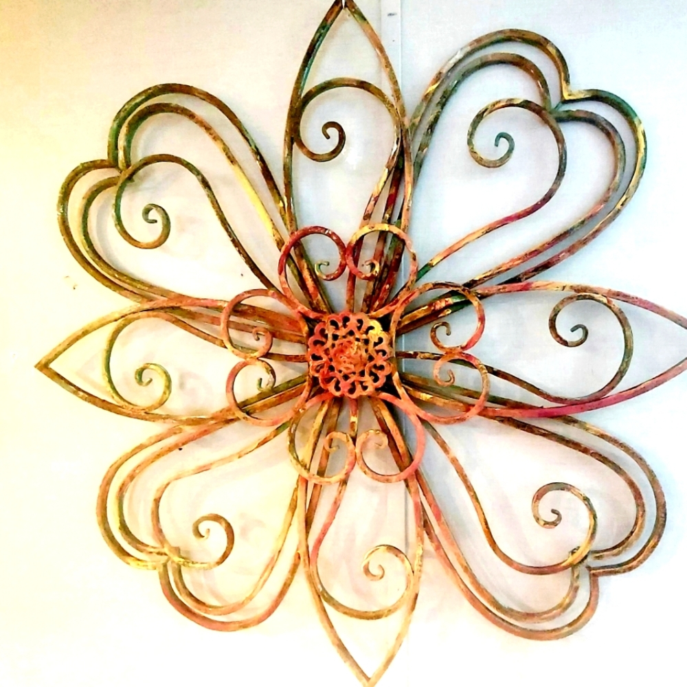 Iron wall art